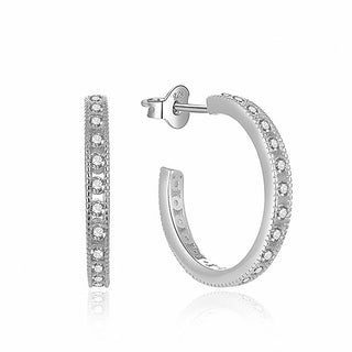 Moiss Anillos de plata con circonitas E0002559 