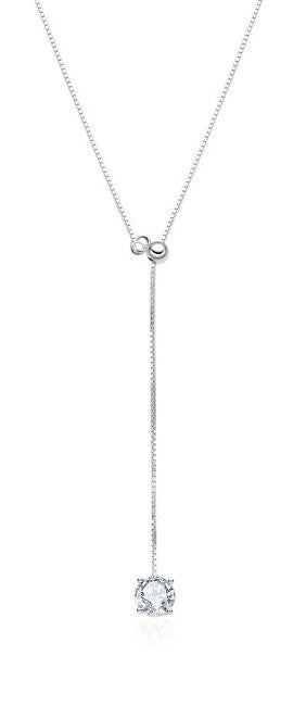Moiss Collana Flessibile In Argento Con Zirconi Cubici Eternity N0001033