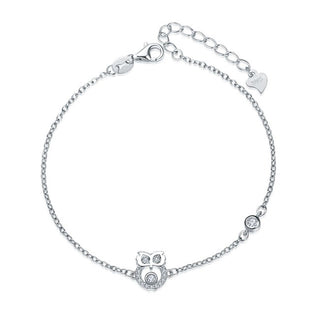 Moiss Pulsera de plata con búho B0000515 