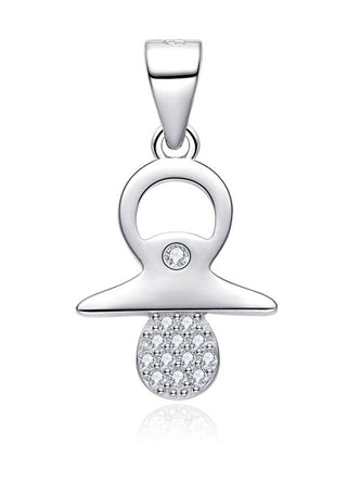 Moiss Ciondolo In Argento Ciuccio Con Zirconi P0000792