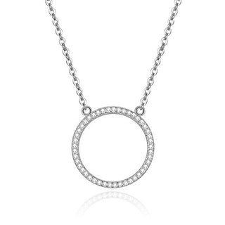 Moiss Elegante Collana In Argento Con Zirconi N0000596