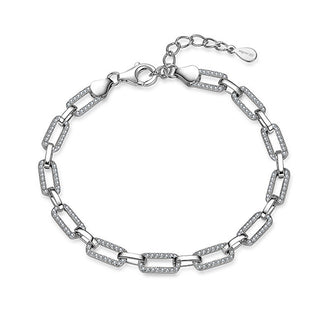 Moiss Elegante Pulsera de plata para mujer B0000383 