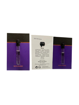 Molinard Collezione Les Elements - Cuir, Eau De Parfum, da donna, 1 ml *Fiala