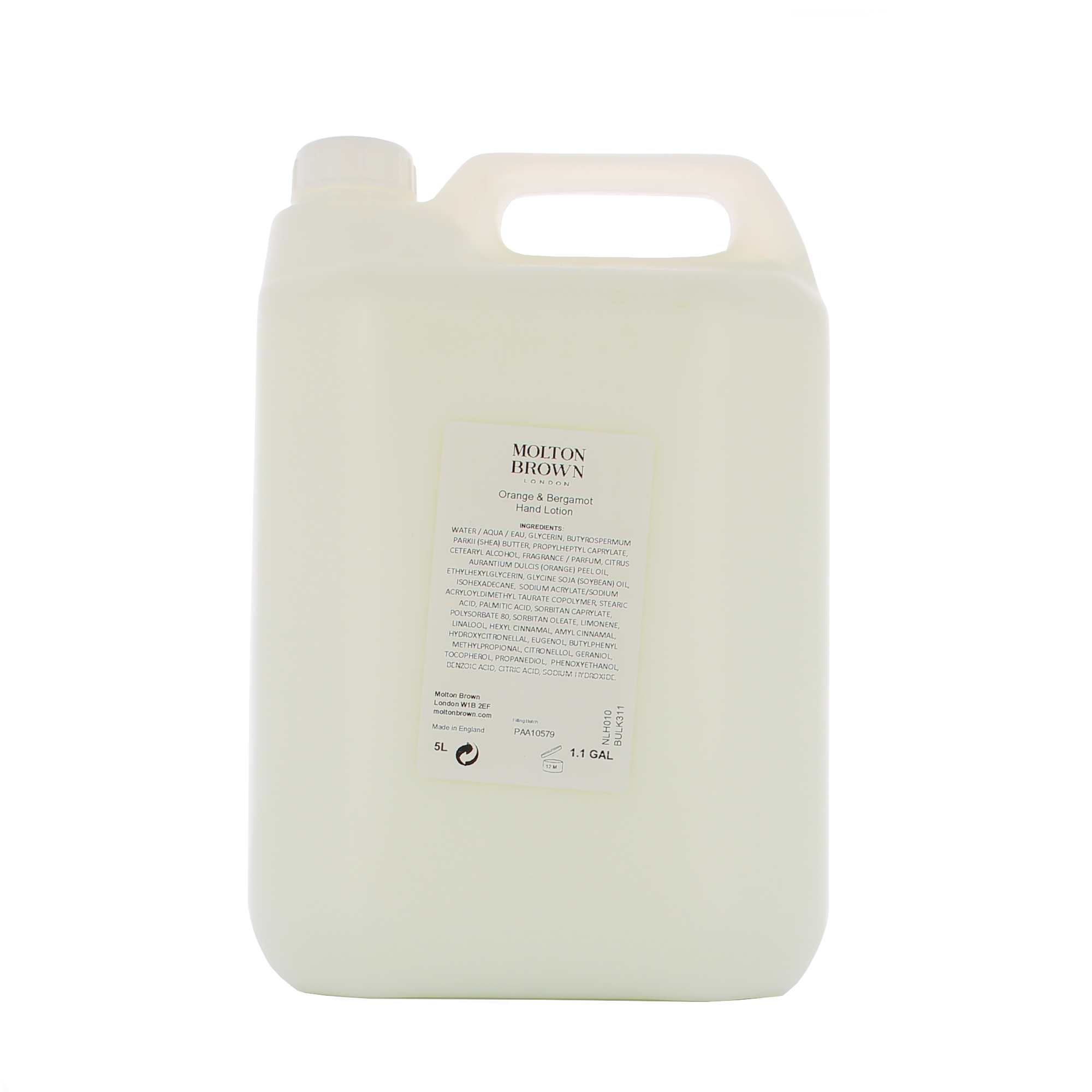 Molton Brown 橙子和佛手柑滋养身体霜 5000 毫升