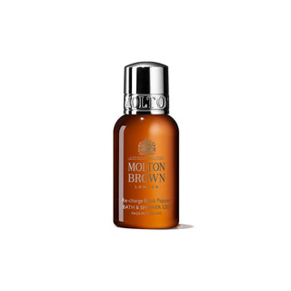 Molton Brown عبوة إعادة تعبئة جل الاستحمام بالفلفل الأسود لجميع أنواع البشرة 30 مل