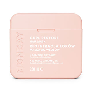 Monday Mask for curly and wavy hair Curl Restore Mask 250 ml