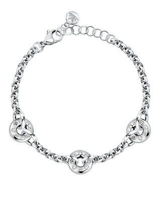 Morellato Elegante Steel Bracelet With Sparkling Crystals Savo10 