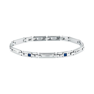 Morellato Elegant steel Bracciale with blue zircons Motown SALS130