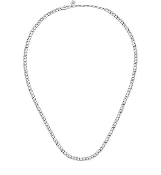 Morellato Elegante Collana Da Uomo Realizzata In Acciaio Catene Satx13