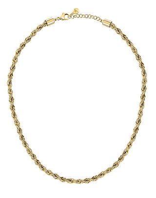 Morellato Elegante Catena Placcata Oro Per Donna Valis Intrecci Sazc23