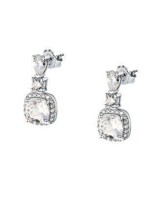 Morellato Eleganti Orecchini In Argento Con Zirconi Tesori Saiw111