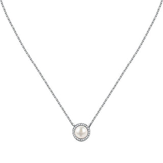 Morellato Elegante Collana In Argento Con Perla Perla Saer49