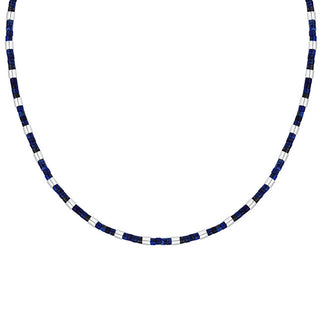 Morellato Stylish Men's Necklace with Lapis Lazuli Stones S1729 