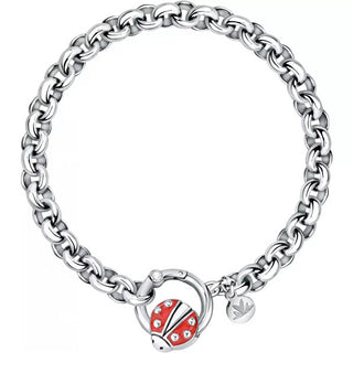 Morellato Bracciale In Acciaio Giocoso Con Gocce Di Coccinella Scz1186