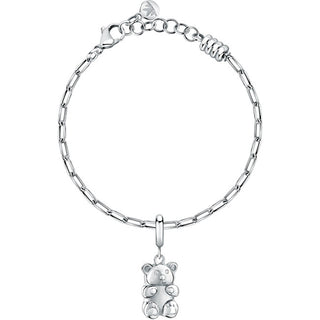 Morellato Bracciale In Acciaio Con Orsetto Drops Scz1318