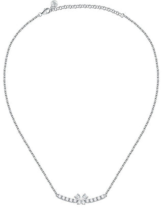Morellato Collana Da Donna Unica Con Zirconi Trasparenti Scintille Saqf06