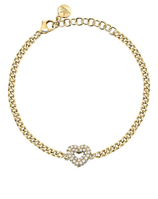 Morellato Bracciale Unico Placcato Oro Con Cuore Incontri Sauq17