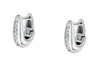 Morellato Beautiful steel Orecchini with Creole crystals SAUP19