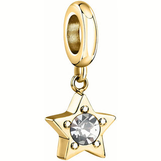 Morellato Bellissimo Ciondolo Placcato Oro Con Zirconi Cubici Star Drops Scz1365