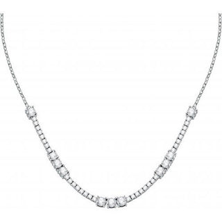 Morellato Collana Di Lusso Con Zirconi Trasparenti Scintille Saqf01
