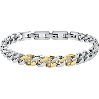 Morellato Bracciale Di Lusso In Acciaio Con Diamanti Diamanti Sauk06