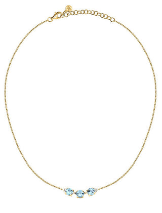 Morellato Luxury gold-plated Collana with cubic zirconias Tesori SAIW302