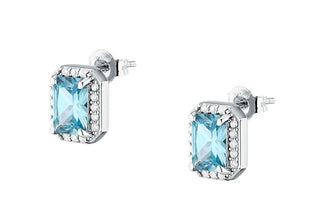 Morellato Orecchini Scintillanti In Argento Con Zirconi Cubici Tesori Saiw319