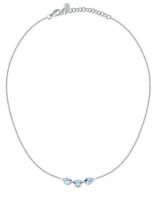 Morellato Luxury silver Collana con cubic zirconia Tesori SAIW289