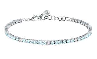Morellato Pulsera Tennis De Lujo En Plata Reciclada Tesori Saiw182 