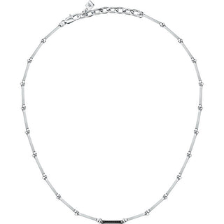 Morellato Collar moderno de acero para hombre Urban Sabh37 
