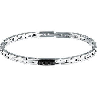 Morellato Bracciale Da Uomo In Acciaio Con Zirconi Urban Sabh41
