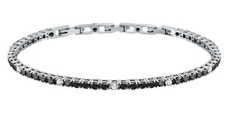 Morellato Tennis Satt10 Bracciale Da Tennis In Argento Per Uomo