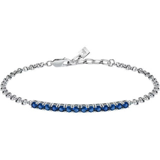 Morellato Bracciale Moderno In Argento Con Zirconi Tennis Satt18