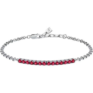 Morellato Bracciale Moderno In Argento Con Zirconi Tennis Satt19