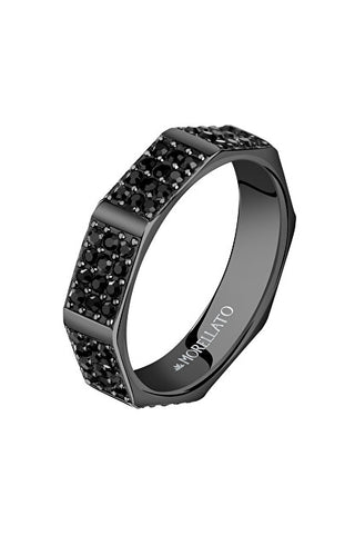 Morellato Anello In Cristallo Timeless Black Motown Sals84 - Circuito: 65 Mm