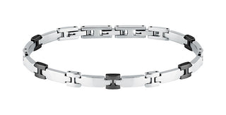 Morellato Bracciale Bicolore In Acciaio Senza Tempo Motown Sals101 Da Uomo