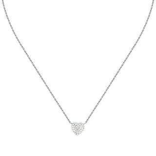 Morellato Delicate silver Collana Heart con zircons Nobile SAZK02