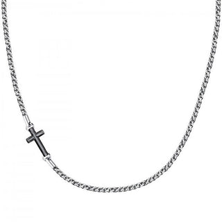 Morellato Collana In Acciaio Con Croce Cross Skr61