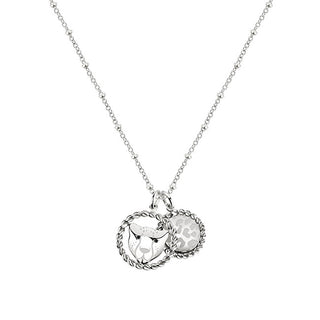 Morellato Steel Collana with cheetah Ciondolo Madagascar SATF03