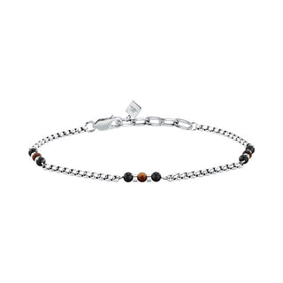 Morellato Steel da uomo Bracciale con Terra beads S1757