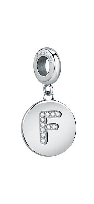 Morellato Ciondolo In Acciaio Con Lettera "F" Drops Scz1159