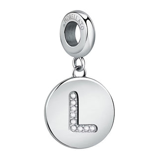 Morellato Ciondolo In Acciaio Lettera "L" Drops Scz1163