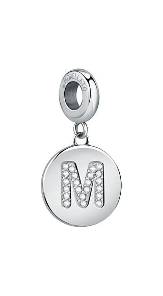 Morellato Ciondolo In Acciaio Lettera "M" Drops Scz1145