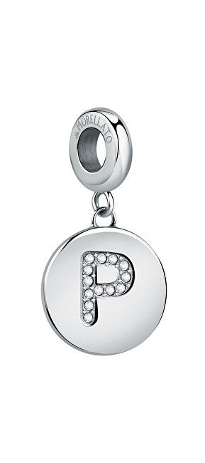 Morellato Pendentif en acier lettre "P" Drops Scz1166 