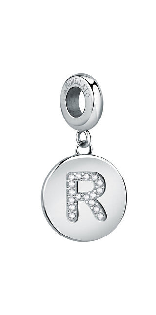 Morellato Ciondolo In Acciaio Lettera "R" Drops Scz1167