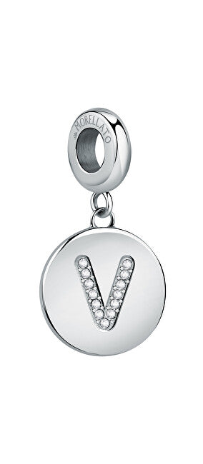 Morellato Steel Pendant Letter "V" Drops Scz1171 