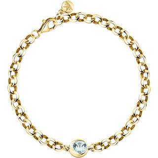 Morellato Affascinante Bracciale Placcato Oro Con Topazio Tesori Eterni Saxn37