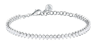 Morellato Bracciale Tennis Abbagliante Con Zirconi Cubici Tesori Saiw261
