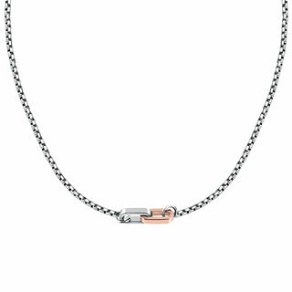Morellato Men´s bicolor steel Collana Motown SABY11