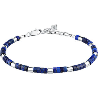 Morellato da uomo beaded Bracciale con lapis lazuli Pietre S1736